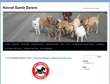 Tablet Screenshot of gamledanere.dk